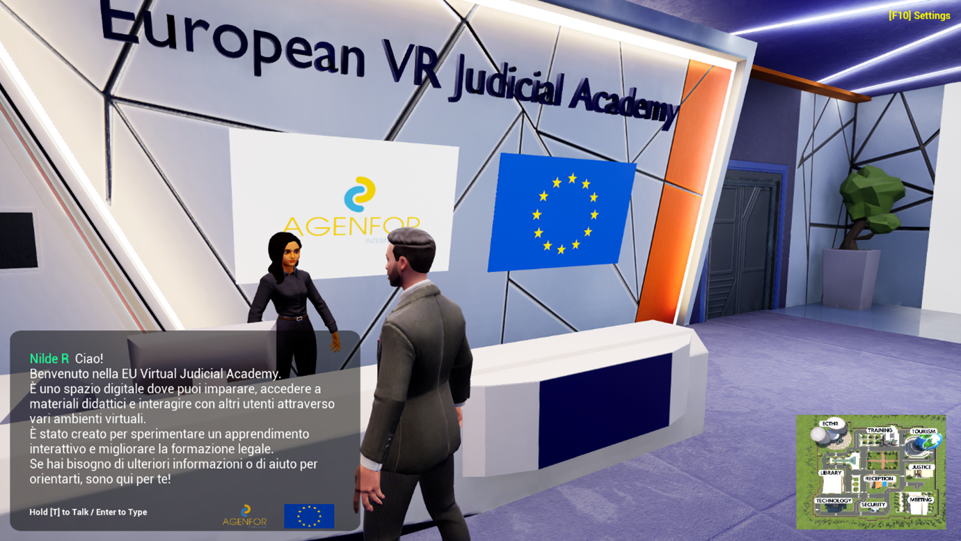 Actualité du projet européen VR-DIGIJUST