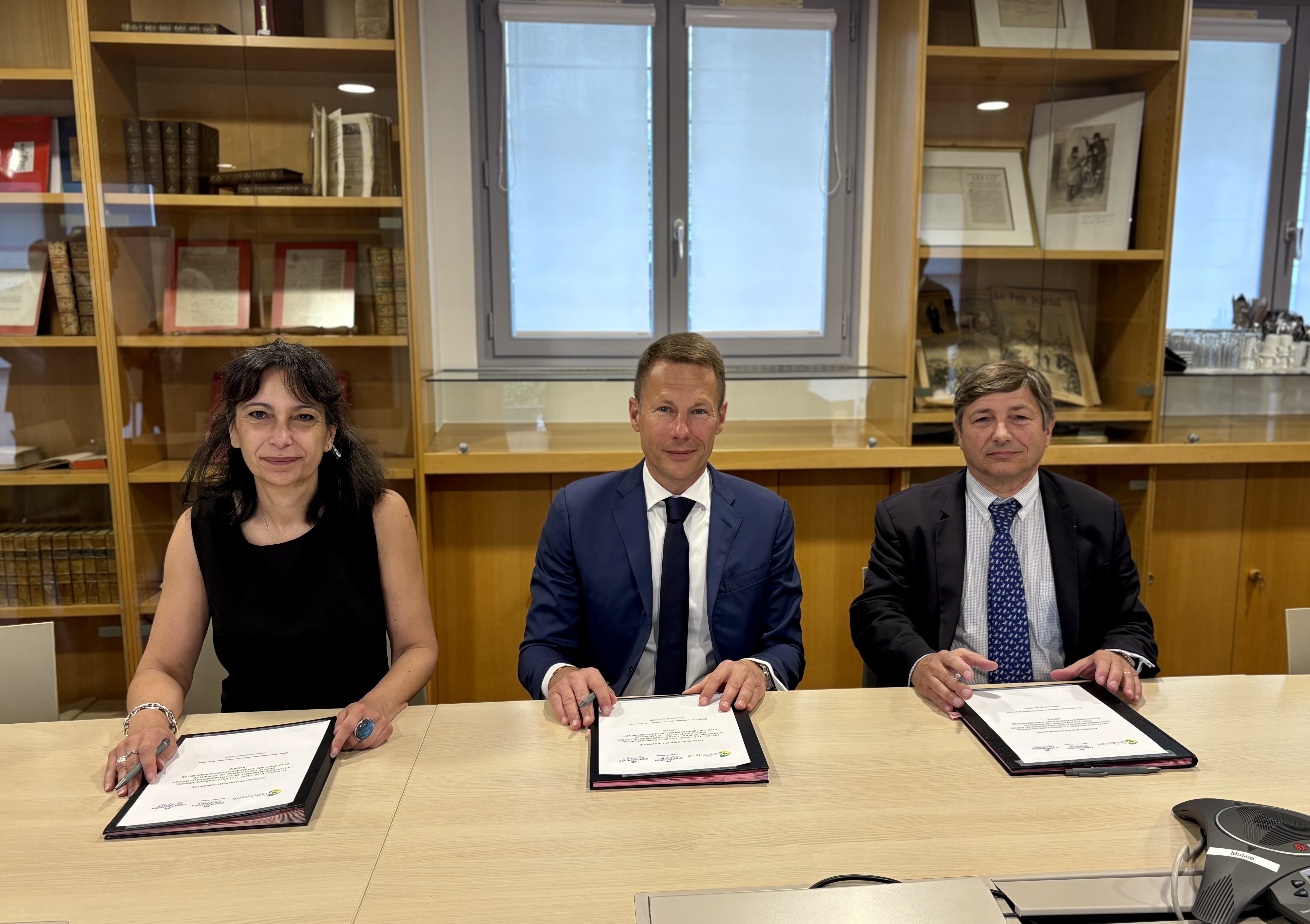 Signature d’un nouveau partenariat avec CY Cergy Paris Université