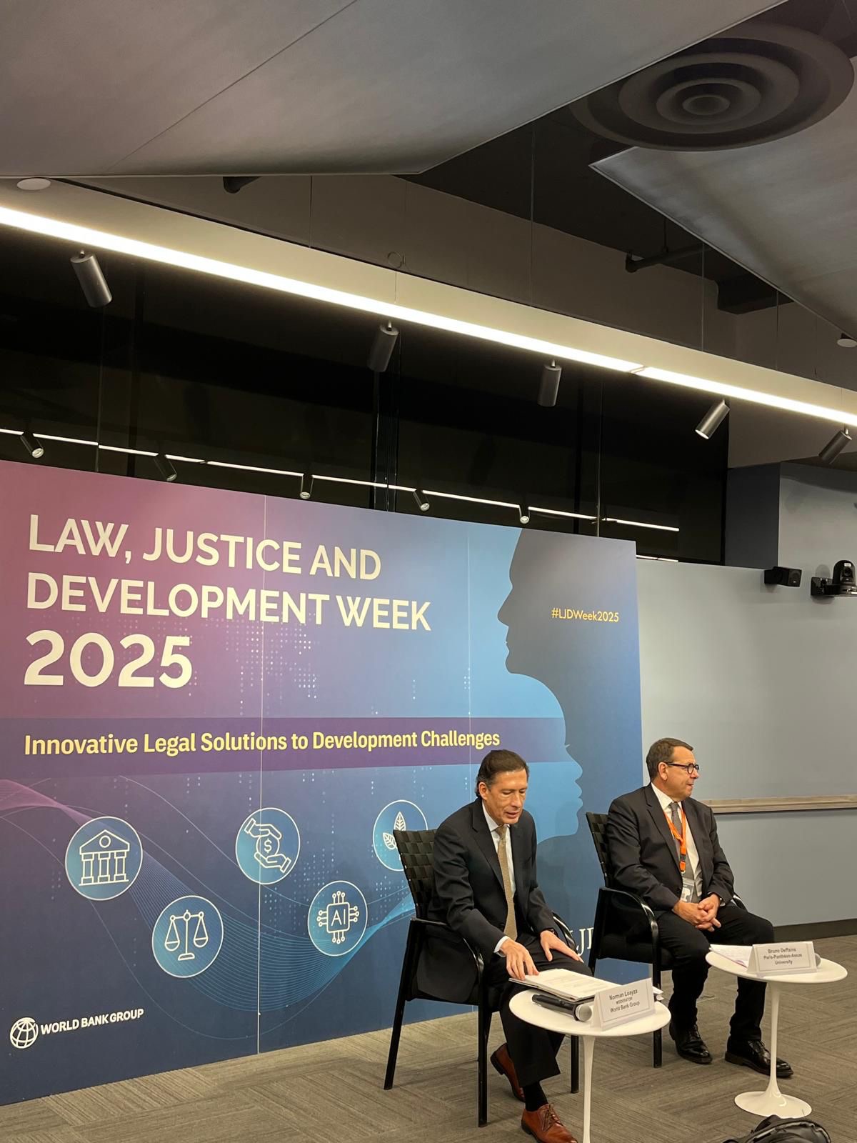 Semaine juridique de la Banque mondiale : des échanges stratégiques pour la profession