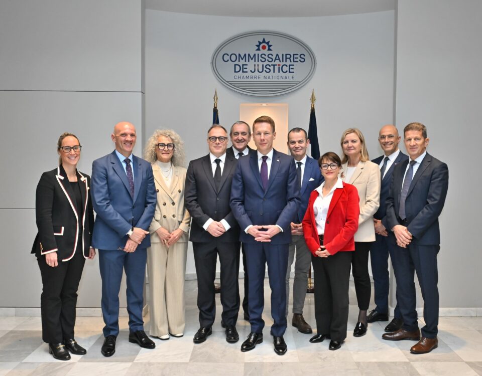 Réélection de Benoît Santoire à la présidence de la Chambre nationale des commissaires de justice