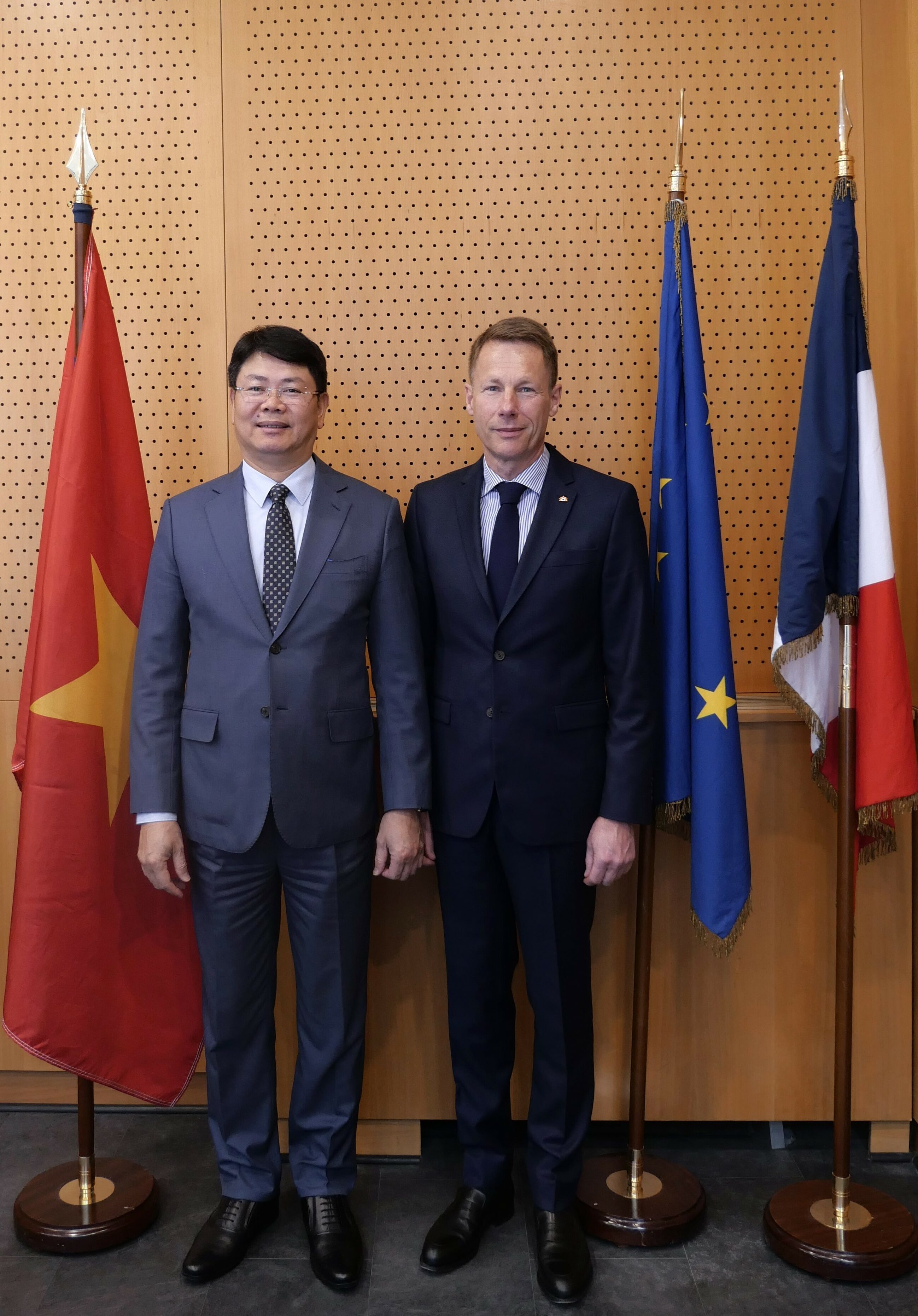 La CNCJ accueille une délégation du ministère de la Justice vietnamien