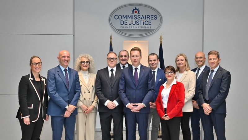 Réélection de Benoît Santoire à la présidence de la Chambre nationale des commissaires de justice